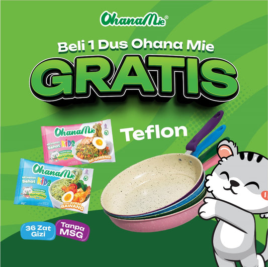 Ayam Bawang & Mie Goreng | 24 pcs | FREE Teflon Anti Lengket